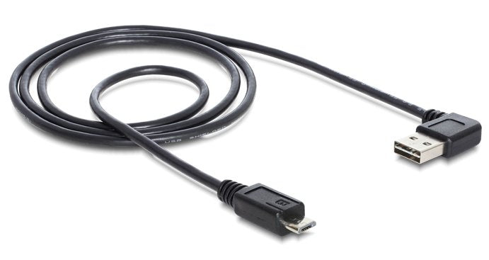 Delock Cable Easy-Usb 2.0-A Male Angled A Usb 2.0 Micro-B 2m