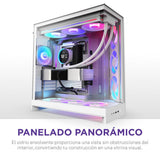 EAN 5056547207650 - NZXT H9 Flow RGB Midi Tower Blanco imagen 7