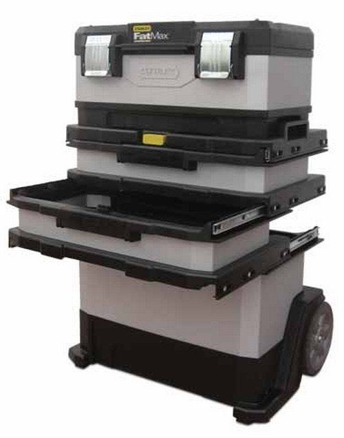 Stanley Rolling Workshop Fatmax 1-95-622, Carro De Herramientas Gris/Negro 1-95-622