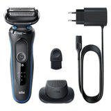 EAN 4210201432630 - Braun Series 5 51-B1200S Máquina de afeitar de láminas Recortadora Azul imagen 1
