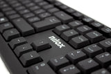 EAN 8436556146145 - Nilox NXKBE000002 teclado Universal QWERTY Español Negro imagen 6