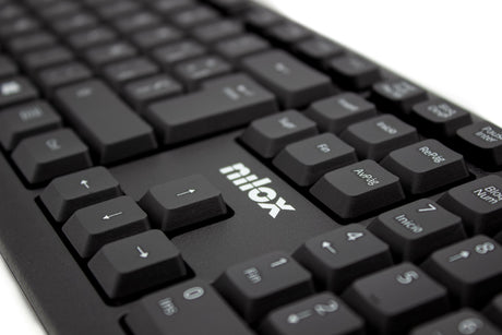 EAN 8436556146145 - Nilox NXKBE000002 teclado Universal QWERTY Español Negro imagen 6
