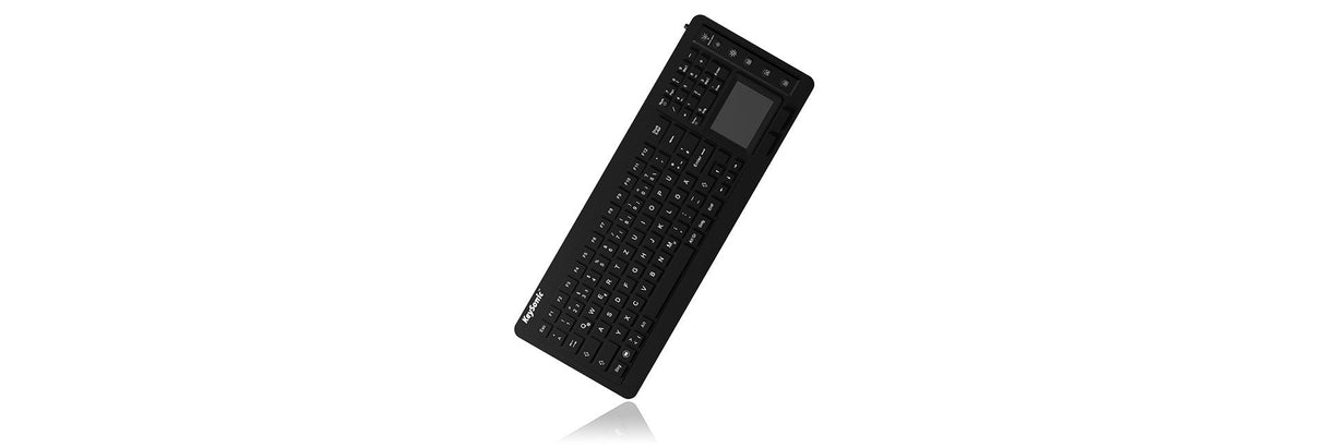 Teclado Alemán Keysonic Ksk-6231inel Industrial Usb Qwertz Negro