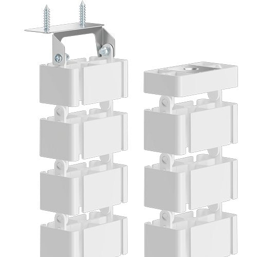 Fellowes Cablewirbelsäule 128,8x12,9cm Magnetisch Blanco