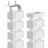 Fellowes Cablewirbelsäule 128,8x12,9cm Magnetisch Blanco