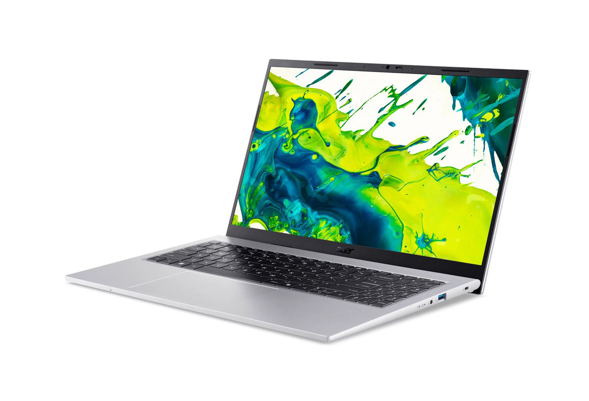 Acer Aspire Go 15 Ag15-I51p Intel Core 5 320 / Hasta 4.6 Ghz Win 11 Home Intel Graphics 16 Gb Ram 512 Gb Ssd Nvme 15.6" Tn 1920 X 1080 (Full Hd) Wi-Fi 6e Plata Pura Kbd: Español