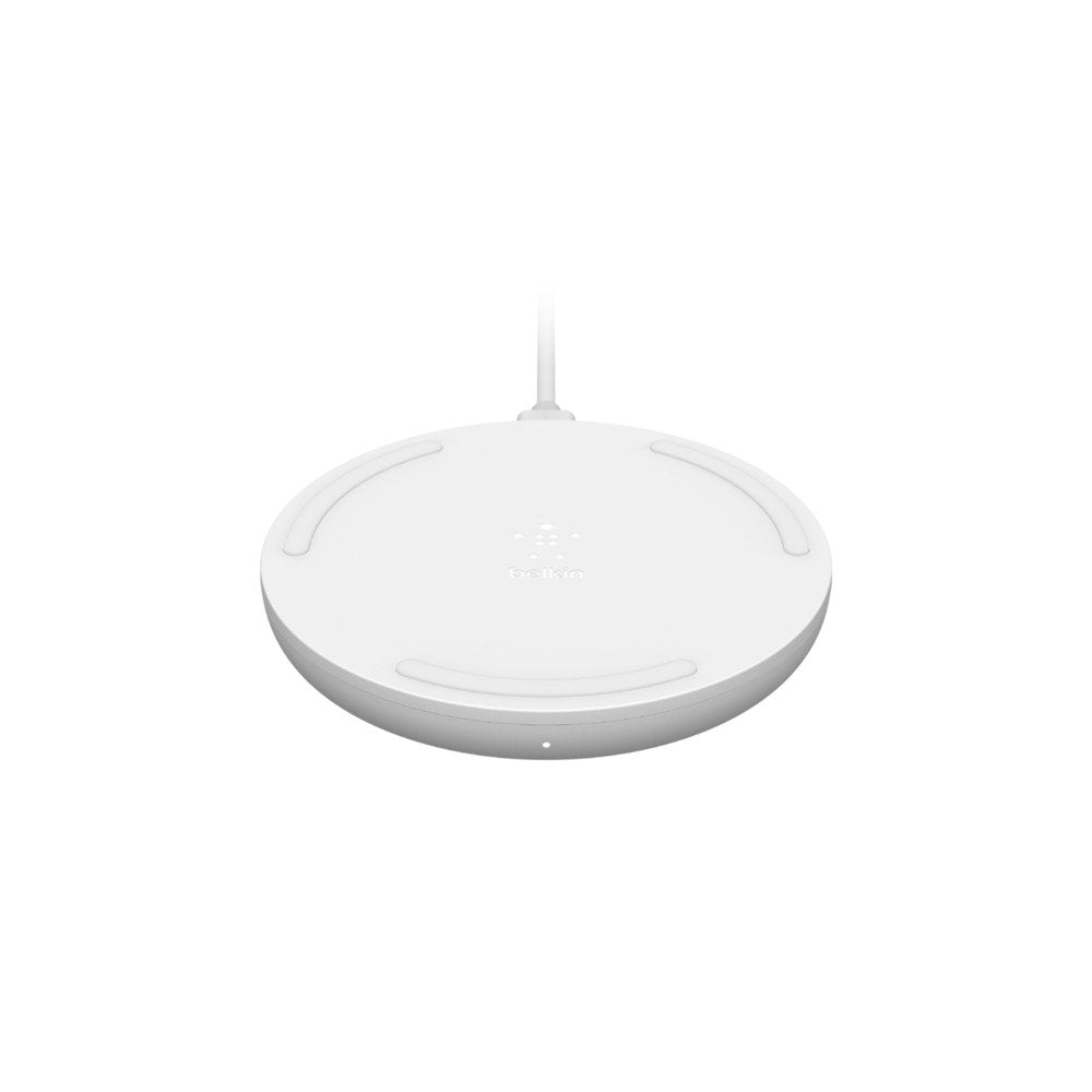 Cargador Qi Inalambrico Belkin 10w Adaptador Ca Blanco