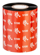 EAN 5052178143640 - Zebra 5100 Resin cinta térmica 450 m Negro imagen 1
