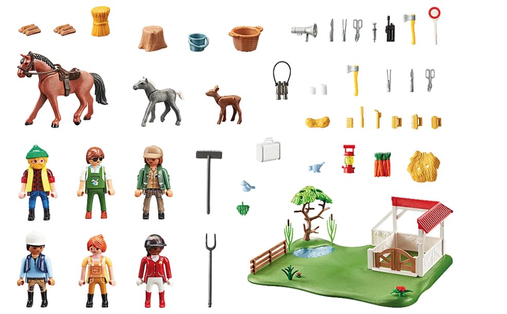 Playmobil My Figures : Rancho Caballos