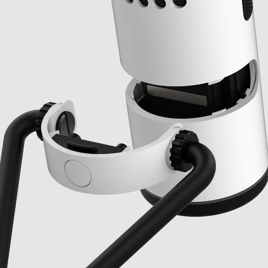 Microfono Sobremesa Nzxt Capsule Para Streaming Cardiode Usb-C Blanco