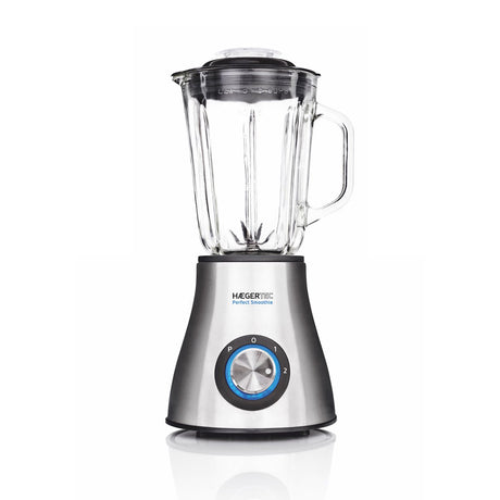 EAN 5608475017162 - Haeger LQ-600.007A licuadora 1,5 L Batidora de vaso 600 W Negro, Acero inoxidable, Transparente imagen 1