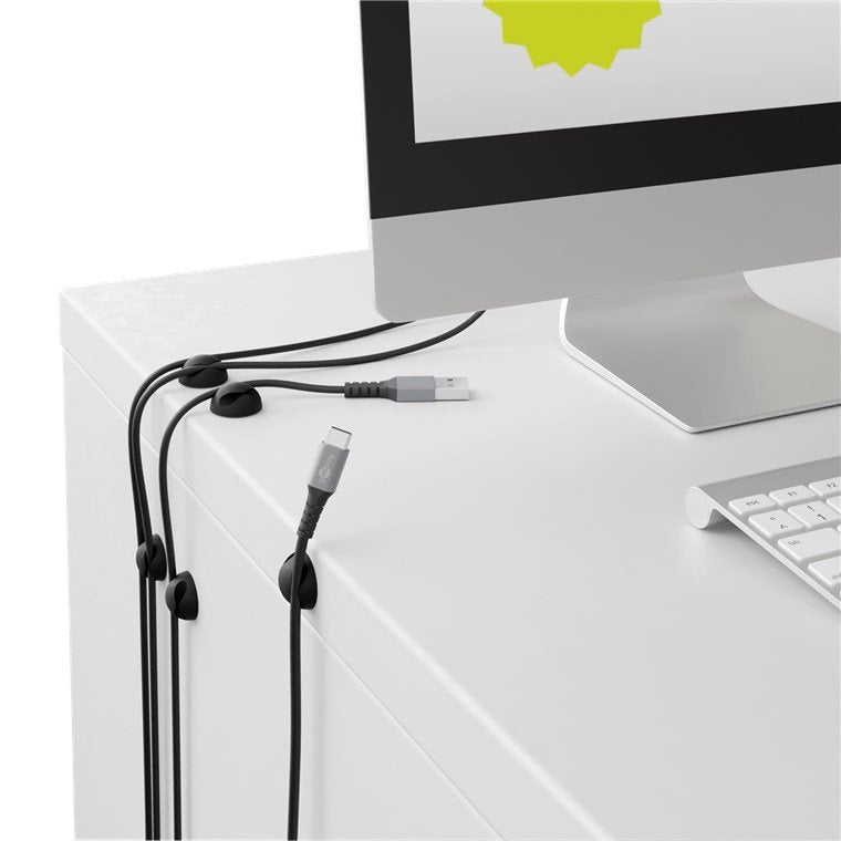 Goobay Cable Management 2-Slots (Mini), Cableführung 70362