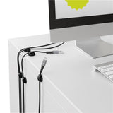 Goobay Cable Management 2-Slots (Mini), Cableführung 70362