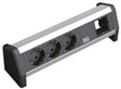 EAN 4016514030439 - Bachmann 3x Schuko 1x GST18 base múltiple 3 salidas AC Negro, Plata imagen 1
