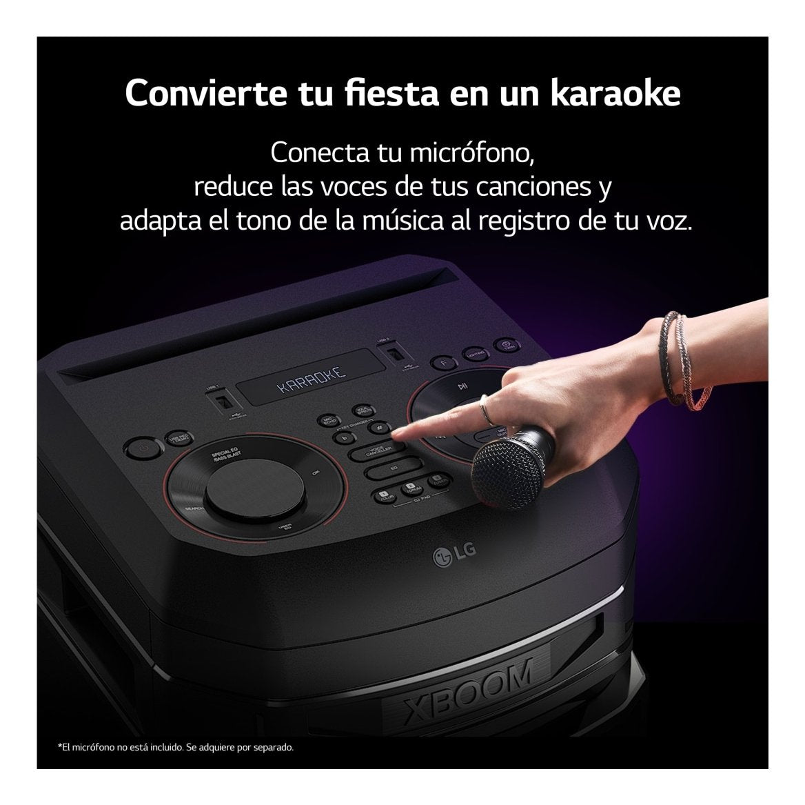 Lg Rnc7 / Altavoz De Fiesta & Karaoke
