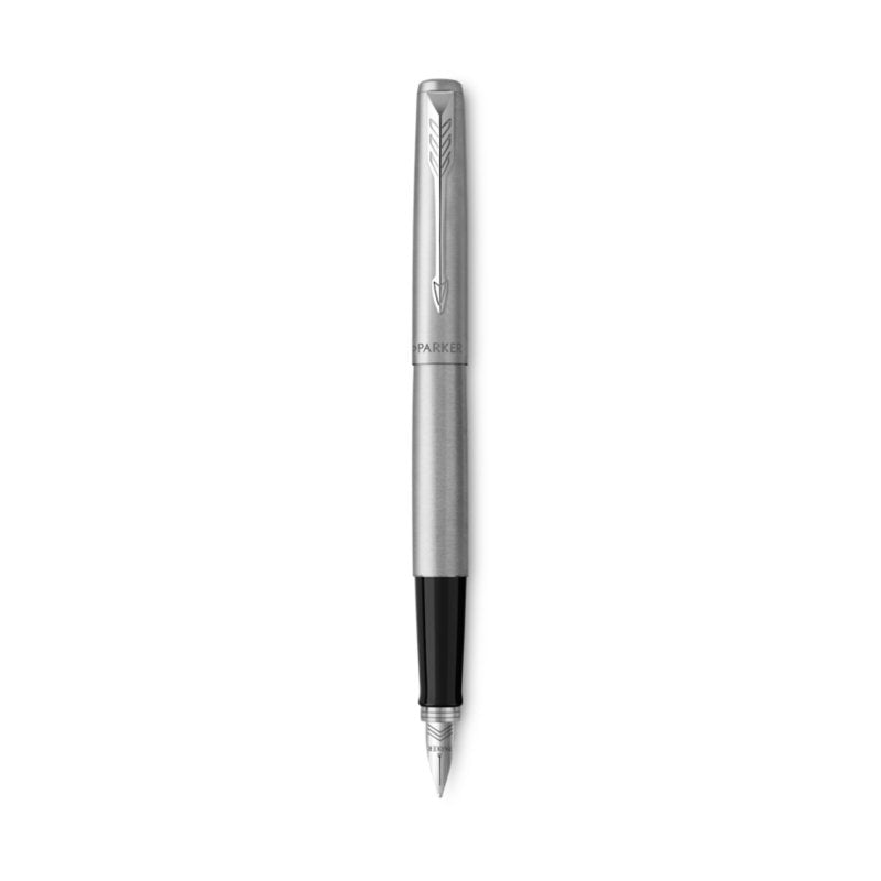 Parker Jotter Pluma Estilográfica Negro, Acero Inoxidable 1 Pieza(S)