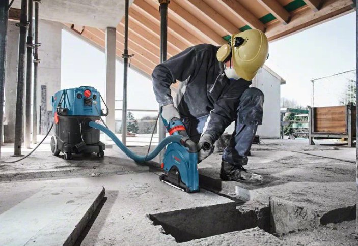 Aspirador  Bosch Professional Gas 35 H Afc En Seco/Mojado Azul/Negro 06019c3600