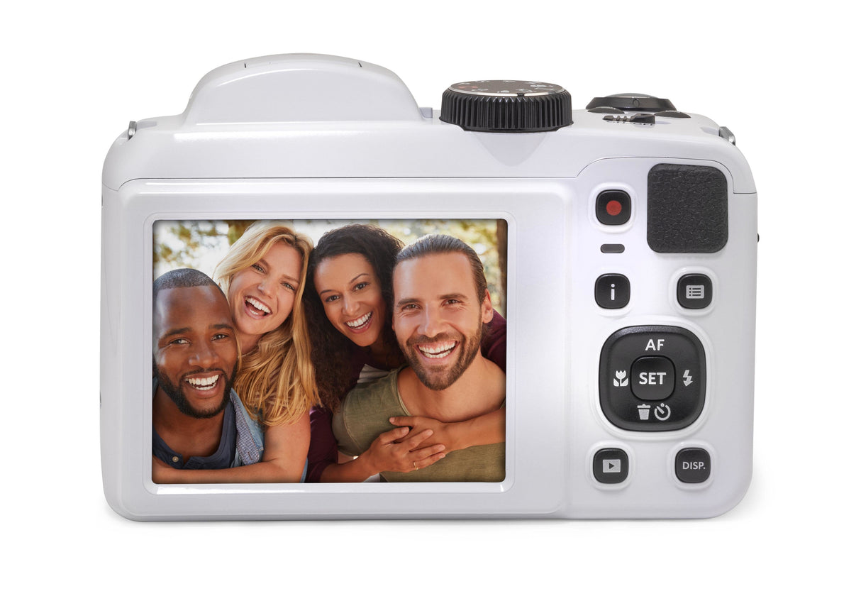 Kodak Pixpro Az255 1/2.3" Cámara Compacta 16,35 Mp Bsi Cmos 4608 X 3456 Pixeles Blanco