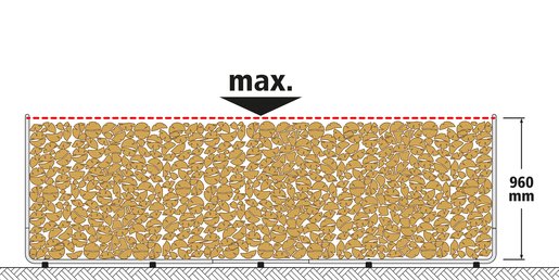 Soporte Para Almacenar Leña Modular Xxl 5125000 Wolfcraft
