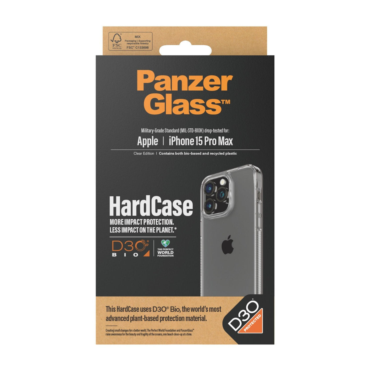 Panzerglass D3o Hardcase Iphone 15 Pro Max