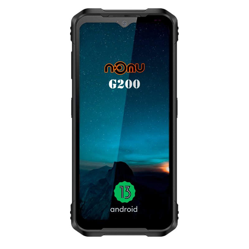 EAN 8435602906849 - Nomu G200 ordenador móvil de mano 16,6 cm (6.52") Pantalla táctil 265 g Negro imagen 1