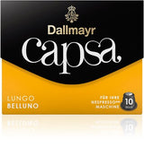 Dallmayr Capsa Lungo Belluno Kaffeekapseln, Arabicabohnen Mild, 10 Unidades