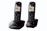 EAN 5025232547340 - Panasonic KX-TG2512FXT teléfono Teléfono DECT Identificador de llamadas Negro imagen 1
