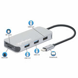 EAN 0766623130615 - Manhattan 130615 base para portátil y replicador de puertos Alámbrico USB 3.2 Gen 1 (3.1 Gen 1) Type-C Al imagen 11