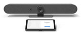Logitech Kit De Videoconferencia (Logitech Tap Ip Logitech Rally Bar Mini) Certificado Por Zoom Certificado Para Equipos De Microsoft Power Adapter Included