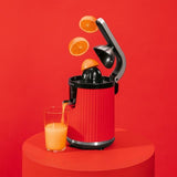 EAN 8435484038997 - Cecotec Xqueeze RetroJuice 600 Exprimidor lenta 600 W Negro, Rojo, Acero inoxidable imagen 4