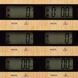 Nedis Bascula De Cocina  Digital  Madera / Plastico  Marron