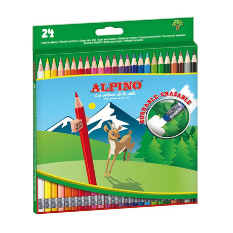 EAN 8413240604273 - Alpino AL013658 lápiz de color Negro, Azul, Burdeos, Bronce, Marrón, Coral, Verde, Azul claro, Verde clar imagen 1
