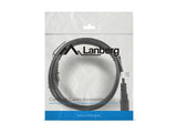 Lanberg Cable Alargador De Alimentacion 1.8 Metros  Ca-C13e-11cc-0018-Bk Conectores Iec320 C13 / Iec320 C14