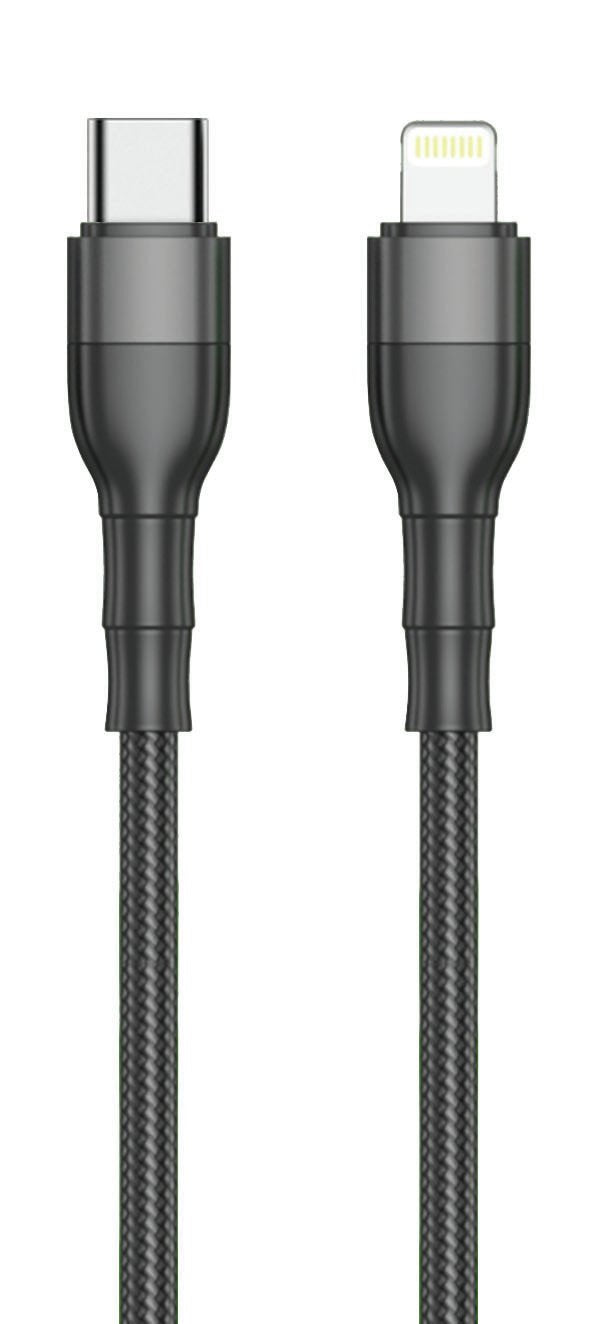 2go Cable Usb Type C->Lightning Negro 1m