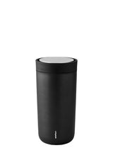Stelton To Go Click Thermal Mug 0,4 L             Black Metallic
