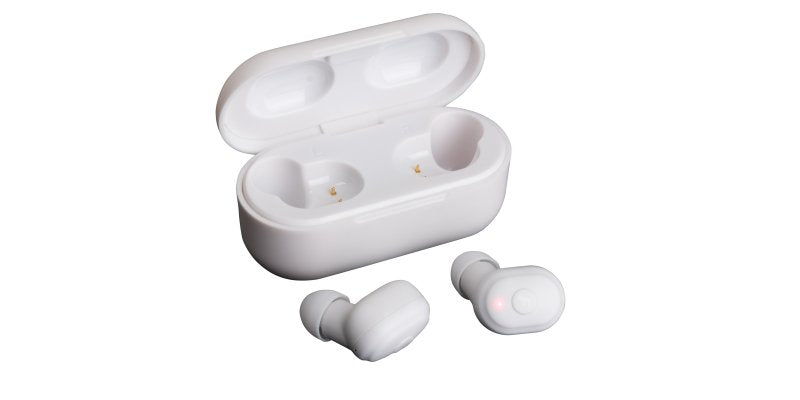 Auriculares Bluetooth Fonestar Twins-2b Blancos Bt 5.0 Batería Recargable Estuche De Carga 600mah Func. Manos Libres