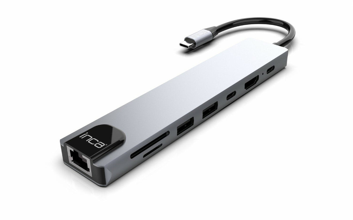 Inca Adaptador Itpc-7t Typ C > 3xusb-A, 1xrj45, 1000mbps