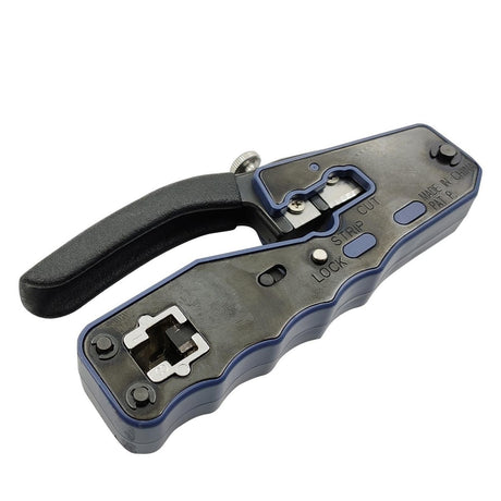 EAN 5704174320494 - Lanview LVN125456 crimpadora Herramienta para prensar Negro imagen 1