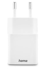 Cargador  Hama 00201991 De Dispositivo Móvil Auriculares, Batería Portátil, Smartphone, Tableta Blanco Corriente Alterna Carga Rápida Interior