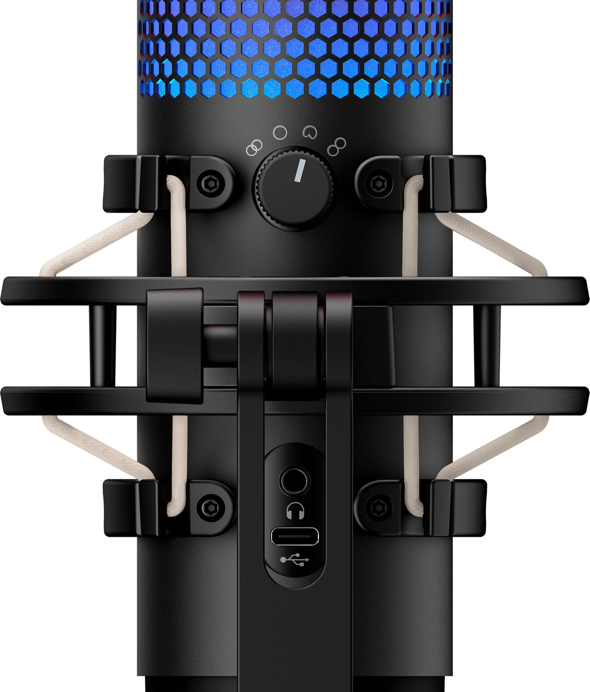 EAN 0196188049488 - HyperX QuadCast S - USB Microphone (Black-Grey) - RGB Lighting Micrófono para PC imagen 6
