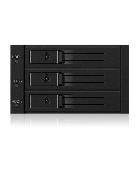 EAN 4250078161394 - ICY BOX IB-563SSK 2x 5,25" Bandeja para disco duro Negro imagen 8