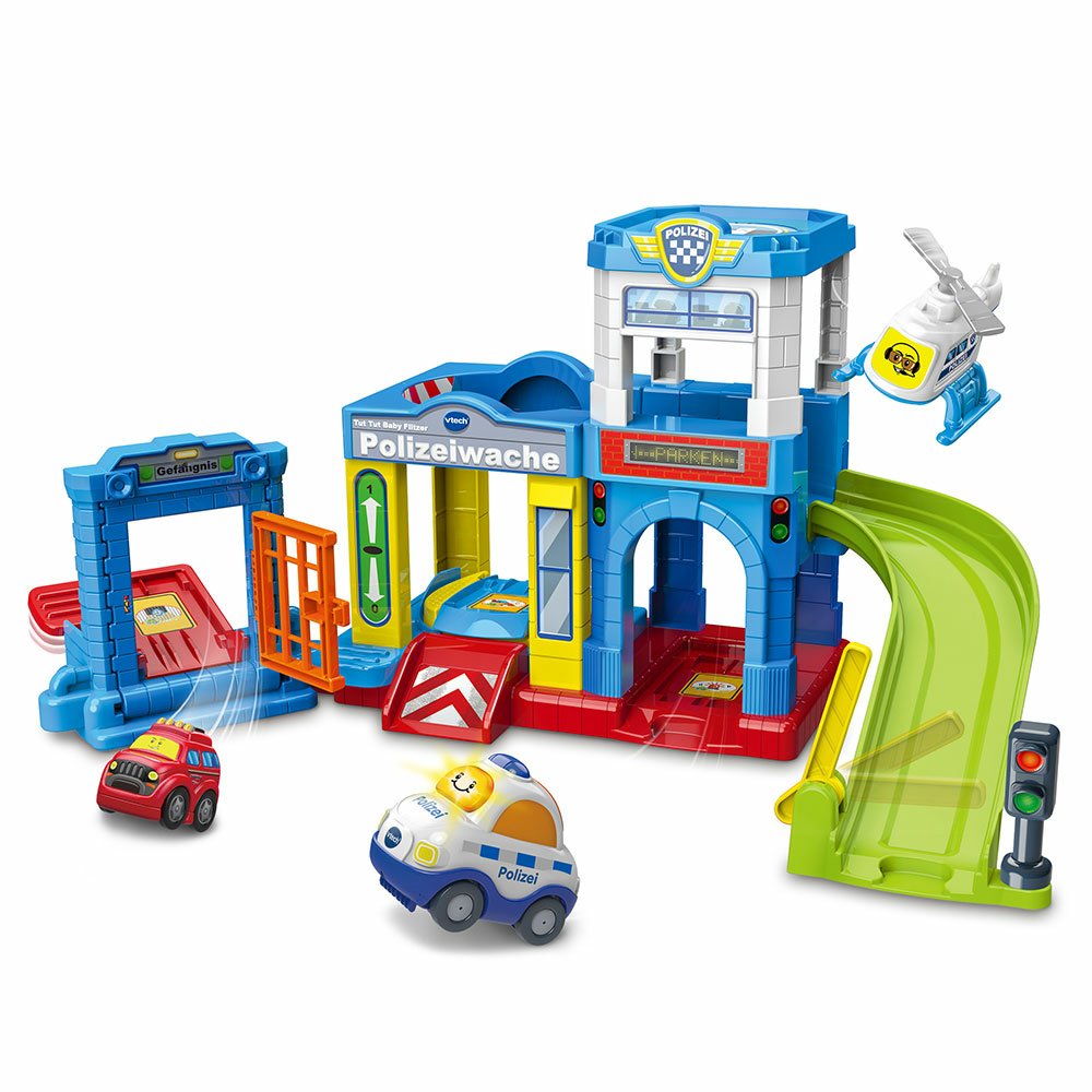 Vtech Hace Velocistas Para Bebés: Estación De Policía, Construcción De Juegos 80-569904