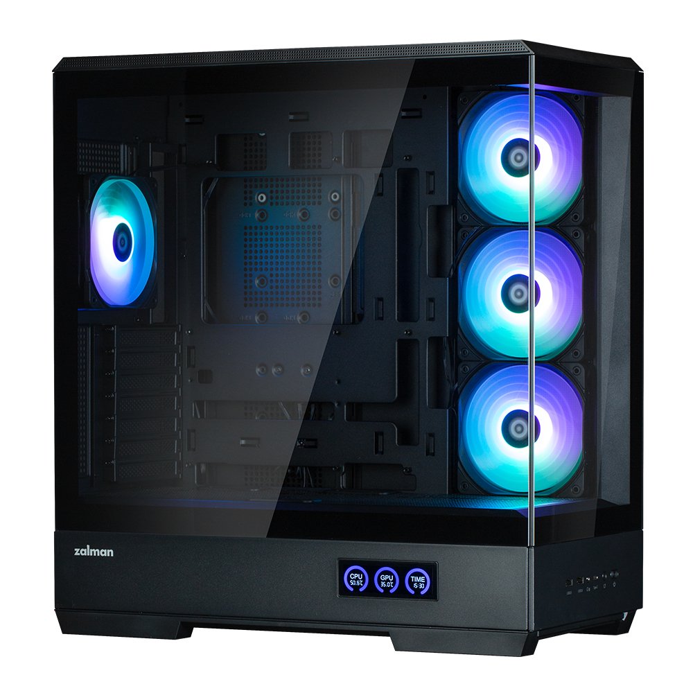 Caja Pc Obudowa P50 Ds Mid-Tower 4 Wentylatory Argb Negro