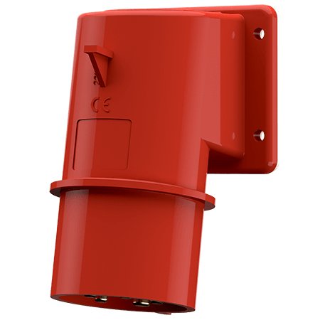 Mennekes 32a5p 6h400v Aufbaustecker 330 Ip44 Phasenwender Sin Tapa Abatible