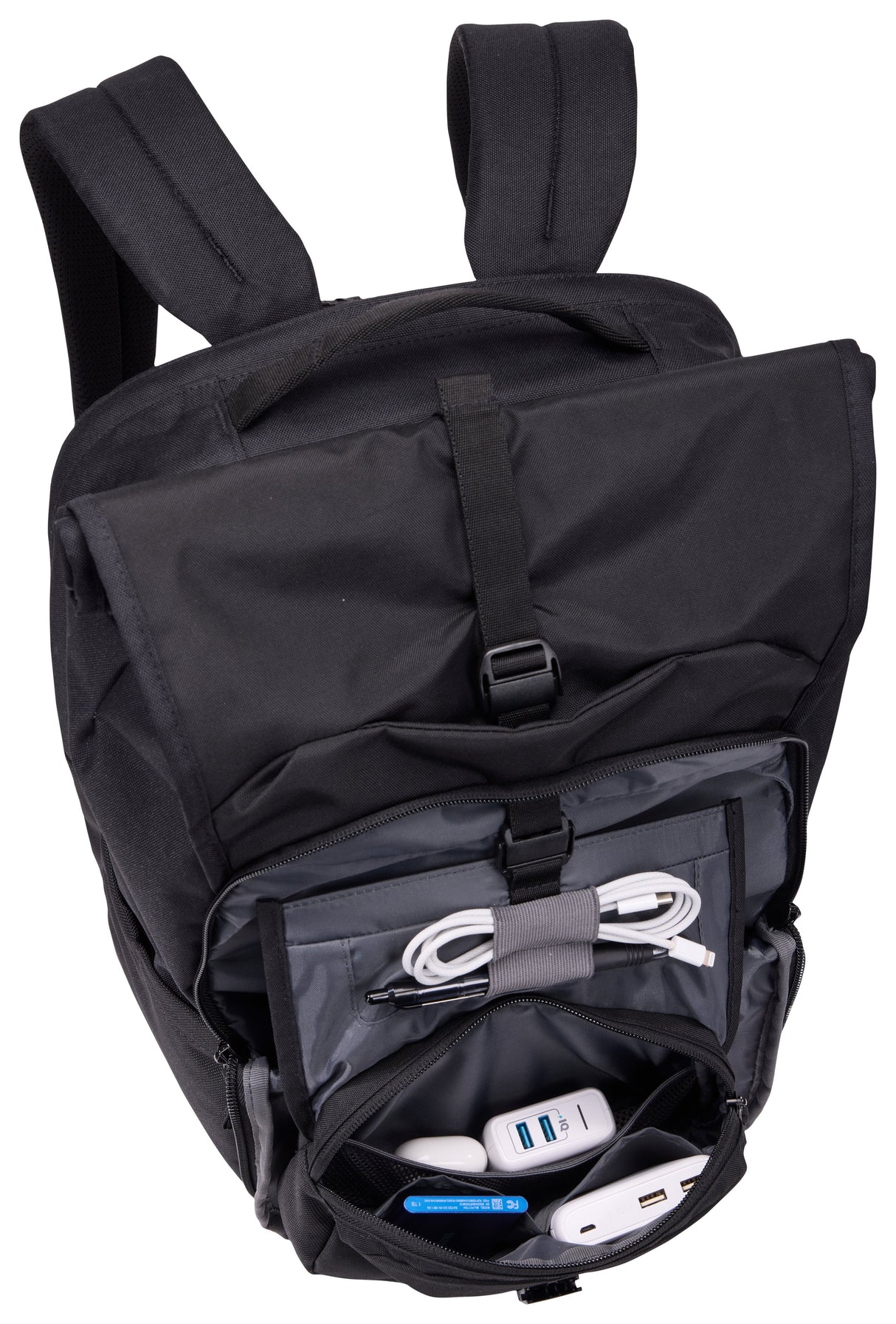 EAN 85854259712 - Case Logic VARIBP117 Black mochila Mochila informal Negro Poliéster reciclado imagen 10