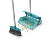 Leifheit 41405 Recogedor De Polvo Negro, Gris, Turquesa