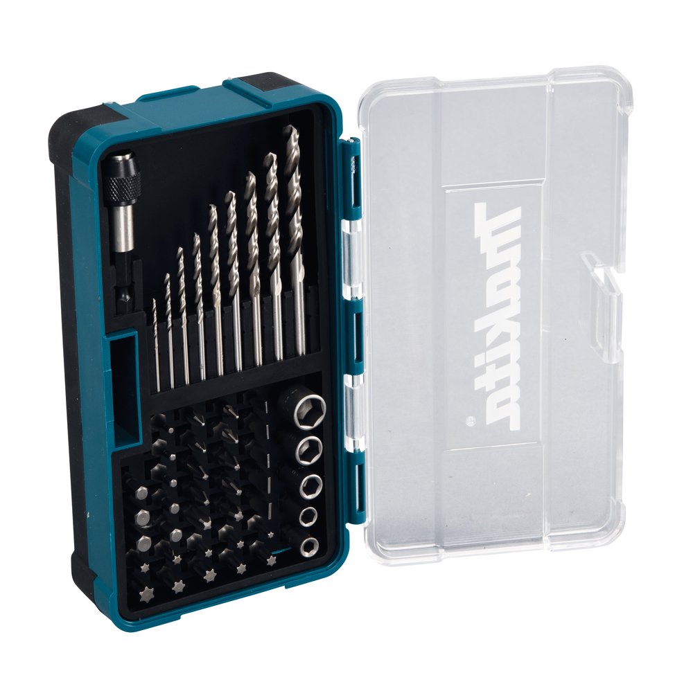 Makita Juego De Brocas Y Brocas B-36192, 48 Piezas B-36192