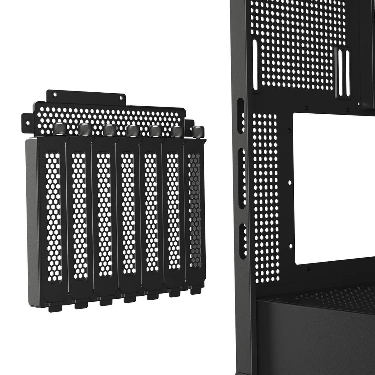 Caja Pc Cougar Semitorre Fv270 Rgb Negro