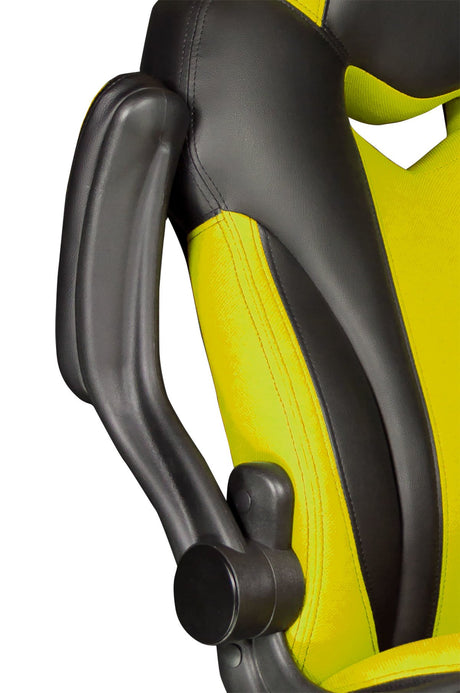 EAN 8436550236392 - TALIUS TAL-CRAB-YLW silla para videojuegos Silla para videojuegos universal Negro, Amarillo imagen 10