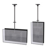 EAN 4015867207970 - Equip 650370 soporte para pantalla de señalización 165,1 cm (65") Negro imagen 5